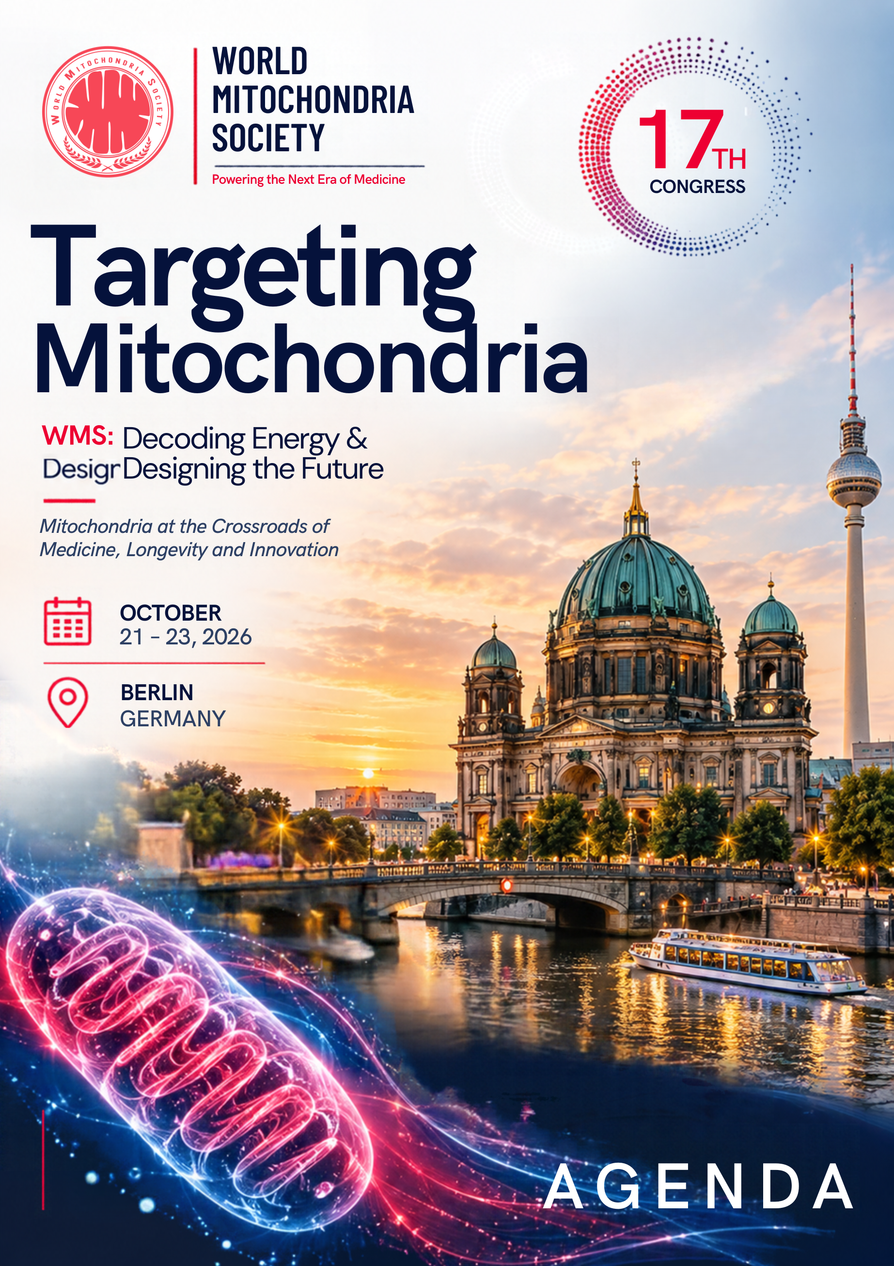 Targeting Mitochondria 2026 Announces Final Scientific Agenda