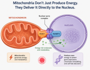 Mitochondria Don’t Just Produce Energy. They Deliver It Directly to the Nucleus